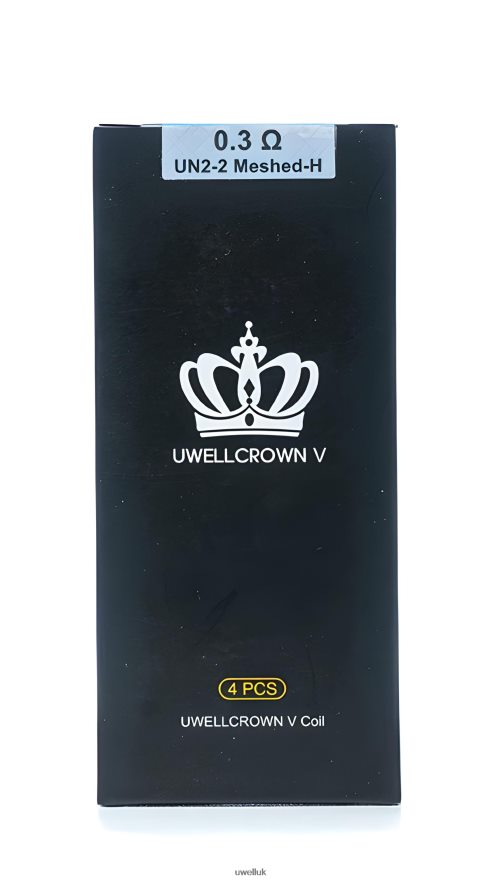 UWELL CROWN V COIL | 4-PACK UN2-2 Meshed 0.3ohm 4P2XFT68 - UWELL Vape Flavour