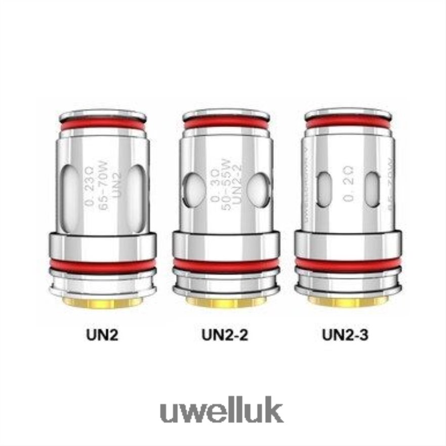 UWELL CROWN V COIL | 4-PACK UN2-2 Meshed 0.3ohm 4P2XFT68 - UWELL Vape Flavour