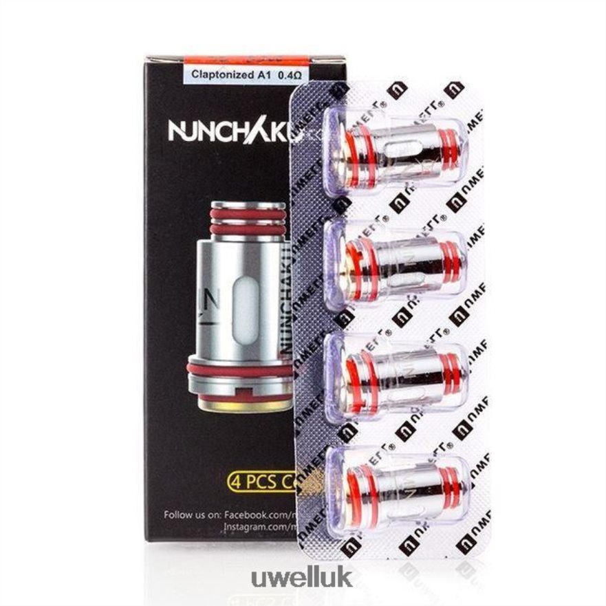 UWELL NUNCHAKU COILS (4-PACK) 0.25ohm 4P2XFT261 - UWELL London