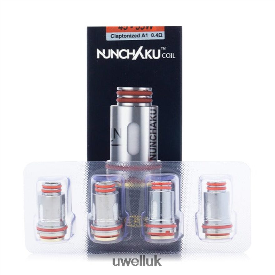 UWELL NUNCHAKU COILS (4-PACK) 0.4ohm 4P2XFT262 - UWELL Vape Kit
