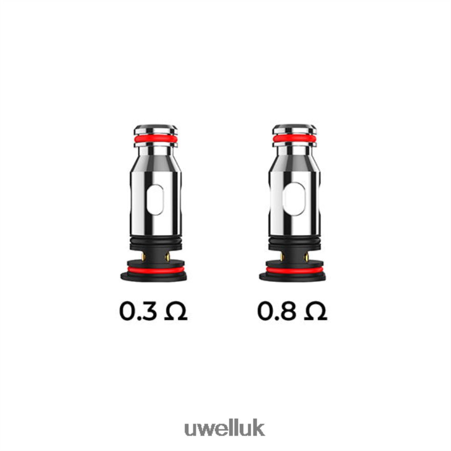 UWELL PA REPLACEMENT COILS 0.3ohm (4-Pack) 4P2XFT82 - UWELL Vape Kit