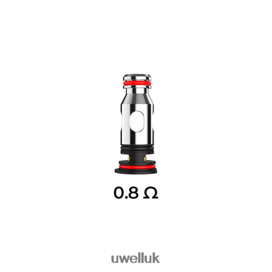 UWELL PA REPLACEMENT COILS 0.8ohm (4-Pack) 4P2XFT83 - UWELL Vape Price
