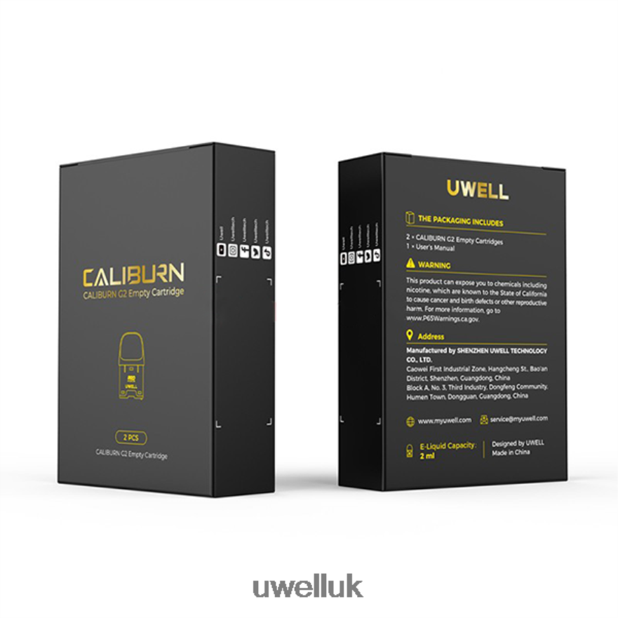 UWELL CALIBURN G2 REPLACEMENT PODS 2-Pack 4P2XFT17 - UWELL Vape For Sale