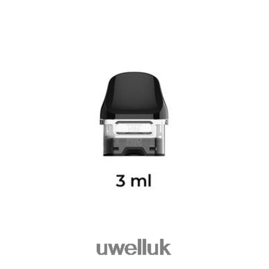 UWELL CROWN D REPLACEMENT PODS Empty Cartridge (2-Pack) 4P2XFT160 - UWELL Vape UK