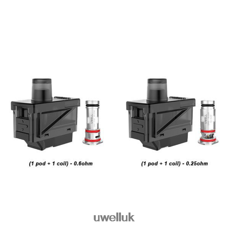 UWELL HAVOK V1 COIL POD SET 1 POD + 1 COIL 0.25ohm 4P2XFT274 - UWELL Vape Mod