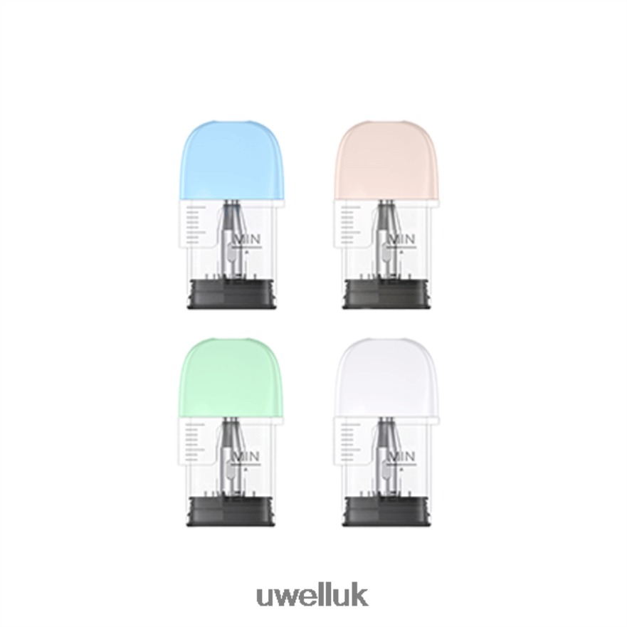UWELL POPREEL P1 REPLACEMENT POD (4-PACK) 1.2ohm 4P2XFT84 - UWELL Vape Mod