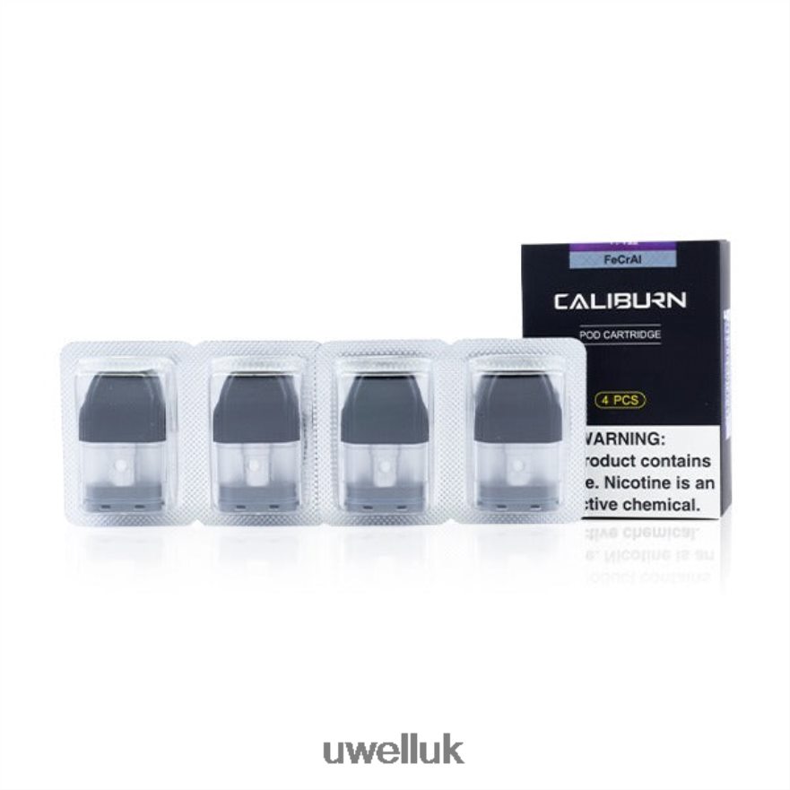 UWELL CALIBURN REPLACEMENT POD CARTRIDGE 4-Pack 4P2XFT35 - UWELL Vape Review