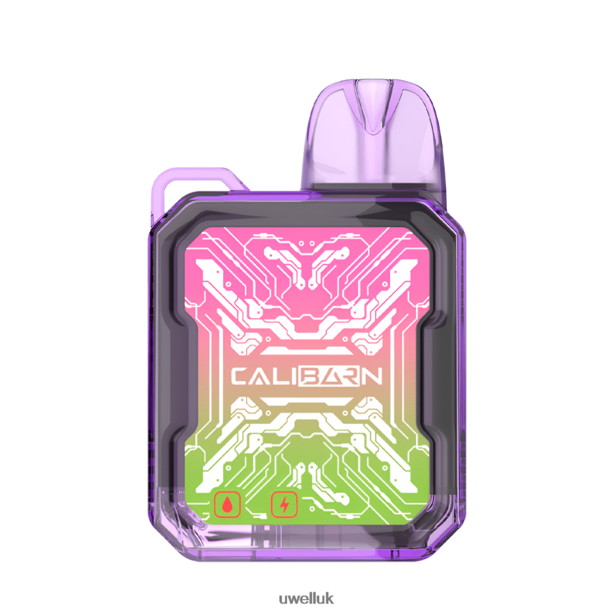 UWELL CALIBURN BAR B6000 DISPOSABLE VAPE Cool Mint 4P2XFT278 - UWELL Vape Flavour