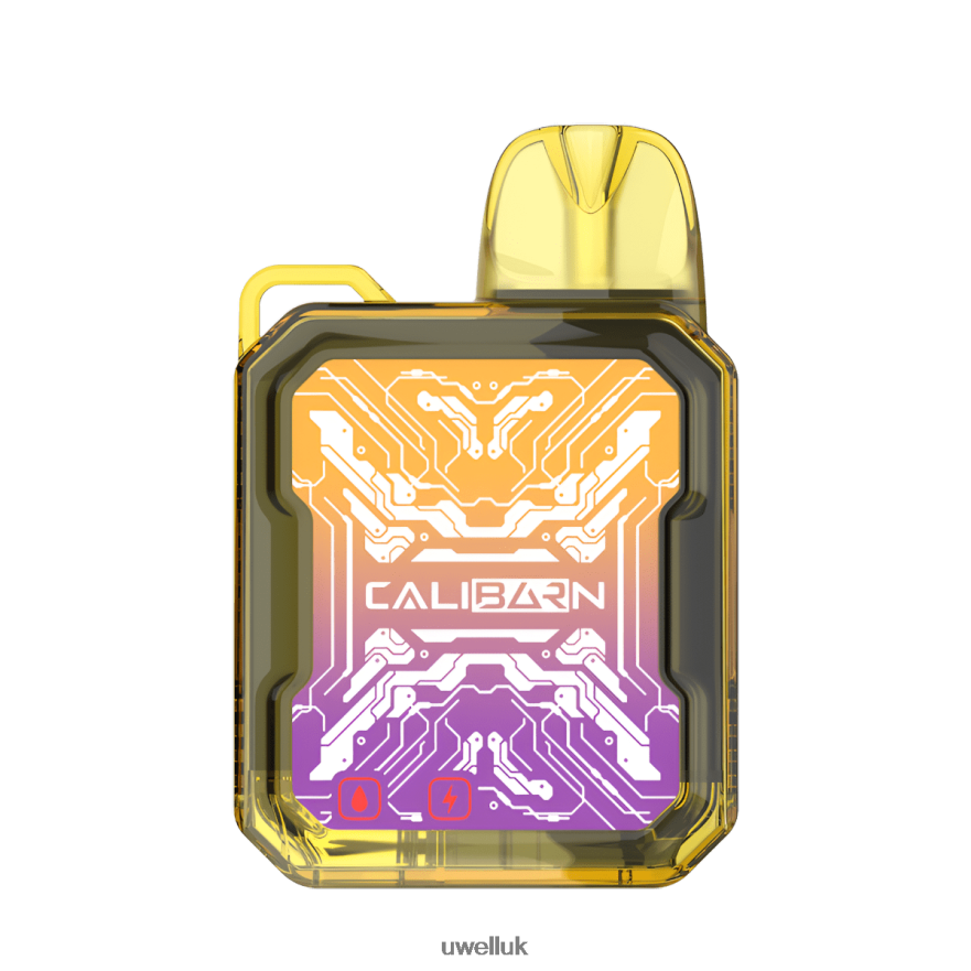 UWELL CALIBURN BAR B6000 DISPOSABLE VAPE Dragon Fruit Berry 4P2XFT280 - UWELL Vape UK