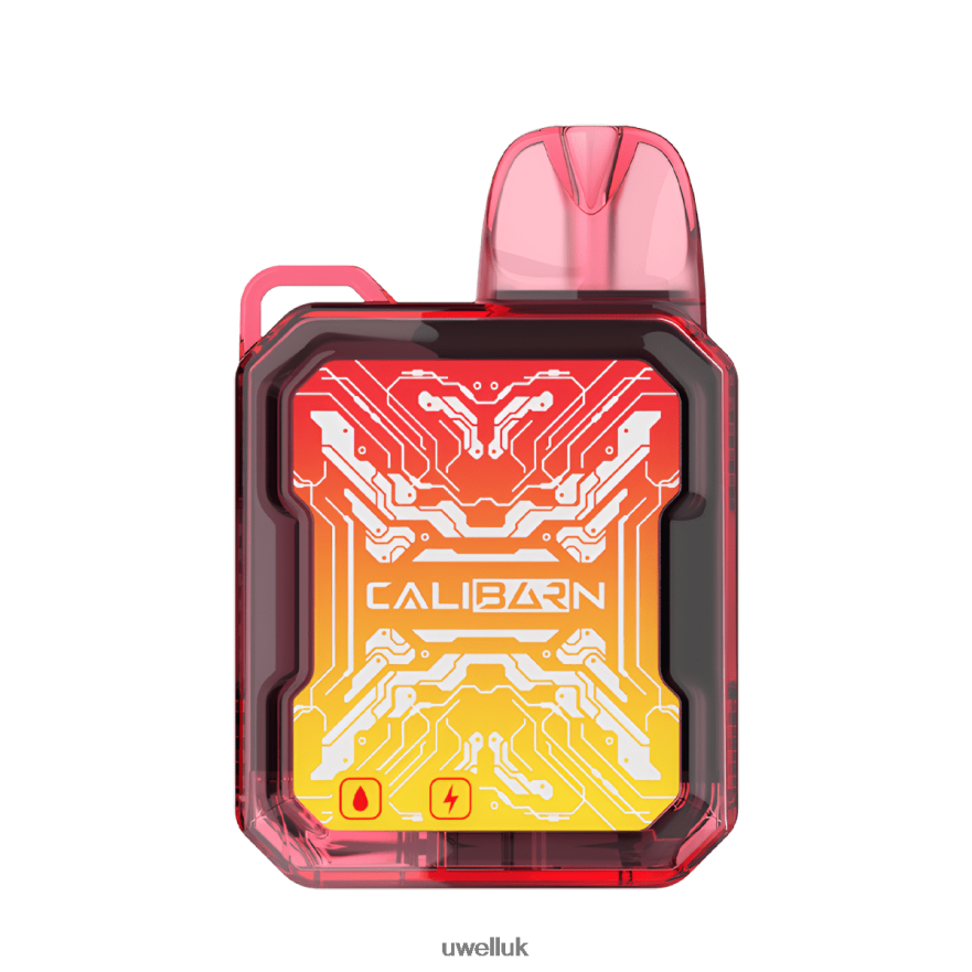 UWELL CALIBURN BAR B6000 DISPOSABLE VAPE Dragon Fruit Berry 4P2XFT280 - UWELL Vape UK
