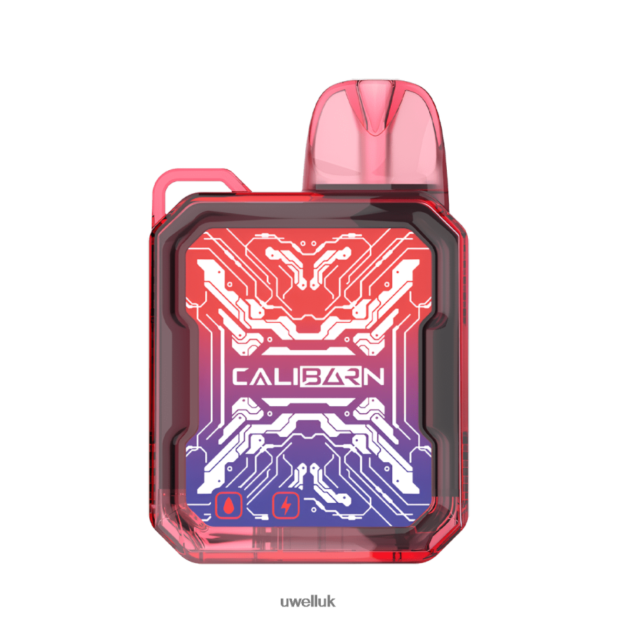 UWELL CALIBURN BAR B6000 DISPOSABLE VAPE Dragon Fruit Berry 4P2XFT280 - UWELL Vape UK
