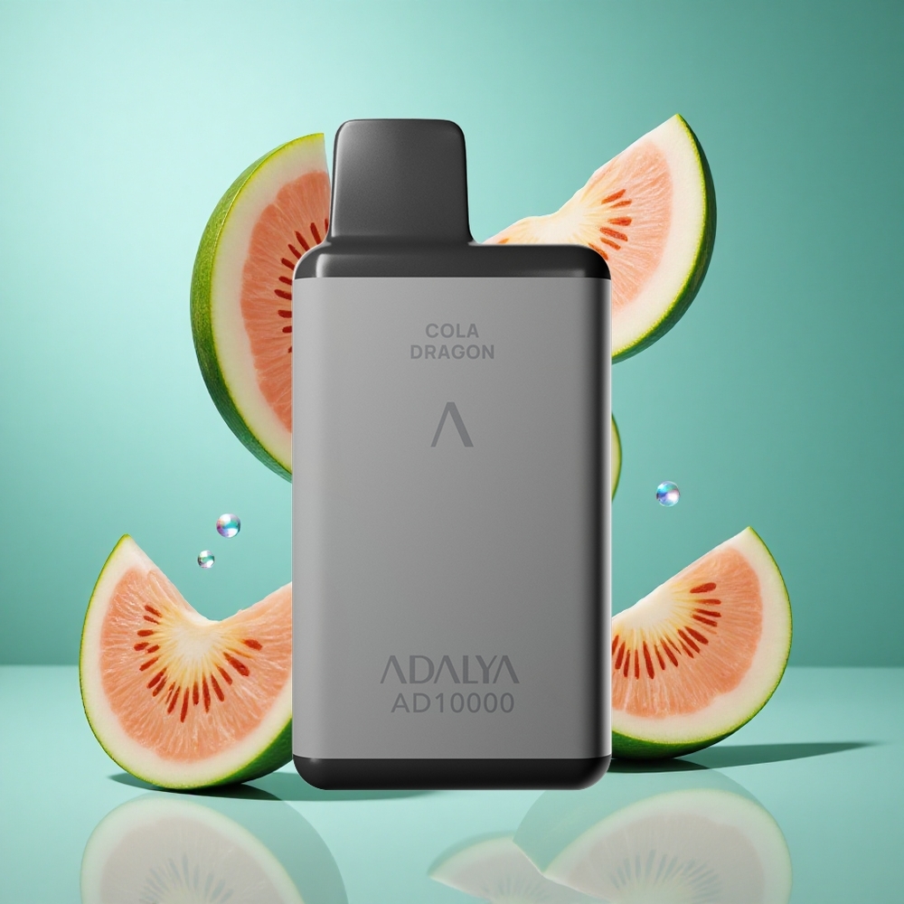 Adalya AD 10000 Puffs Blue Melon UK Wholesale Vapes Space Gray Sandblasted Design