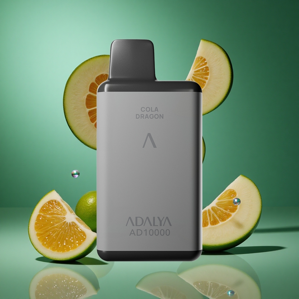 Adalya AD 10000 Puffs Disposable Vape Berlin Night UK wholesale vapes Space Gray USB-C