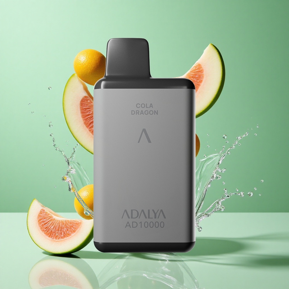 Adalya AD 10000 Puffs Disposable Vape Cactus Splash UK wholesale vapes Space Gray USB-C Rechargeable