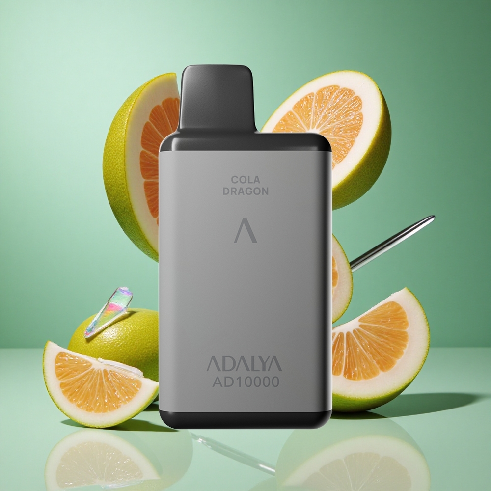 Adalya AD 10000 Puffs Disposable Vape Lady Killer UK wholesale vapes Space Gray USB-C