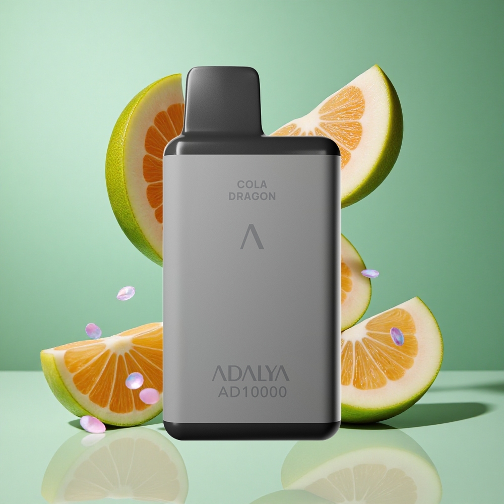 Adalya AD 10000 Puffs Disposable Vape Mi Amor UK Wholesale Vapes Space Gray Sandblasted Rubber Paint
