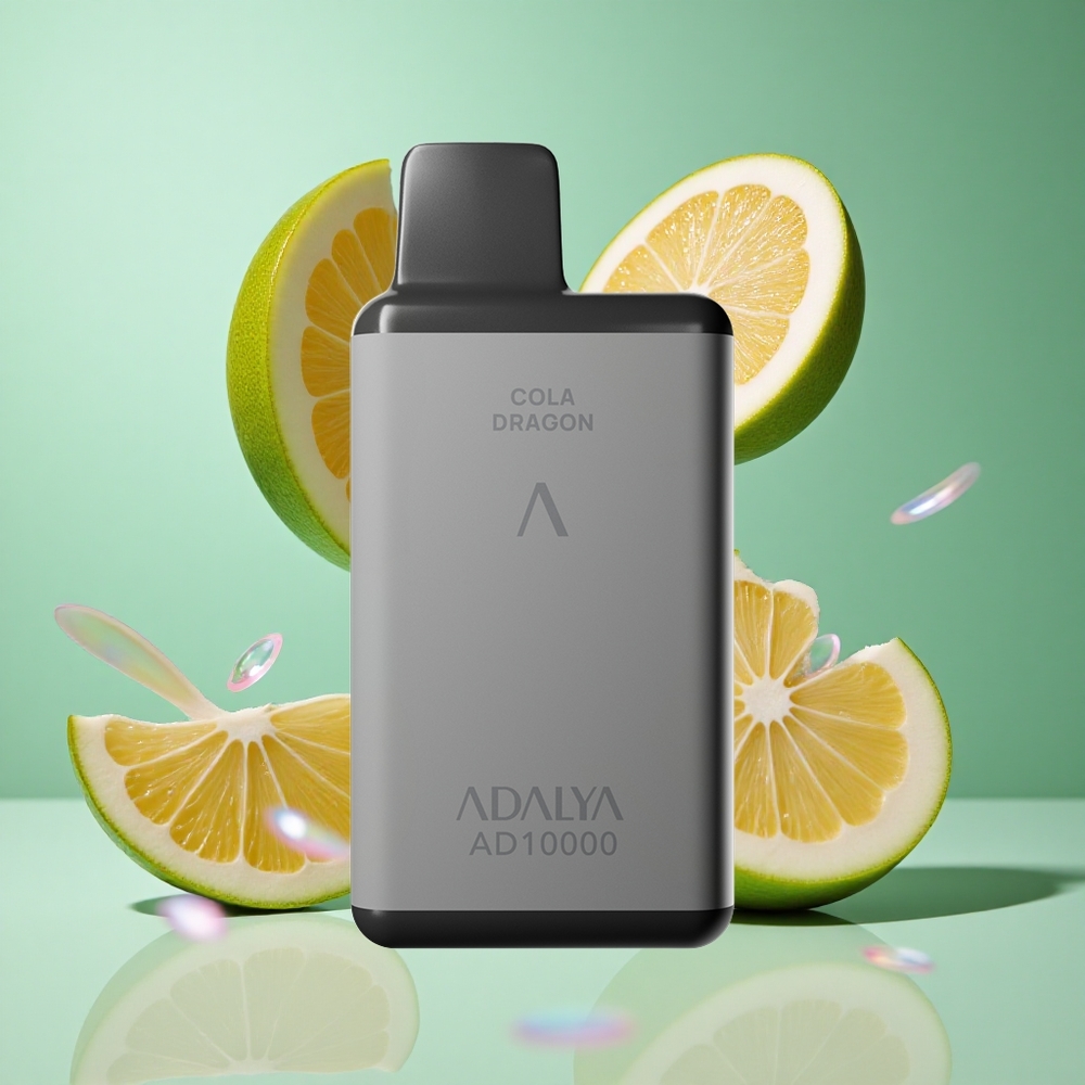 Adalya AD 10000 Puffs Disposable Vape Mint Point UK wholesale vapes Space Gray USB-C