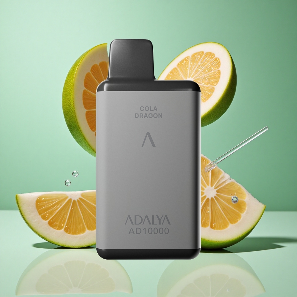 Adalya AD 10000 Puffs Love 66 Disposable Vape UK Wholesale Vapes Space Gray USB-C
