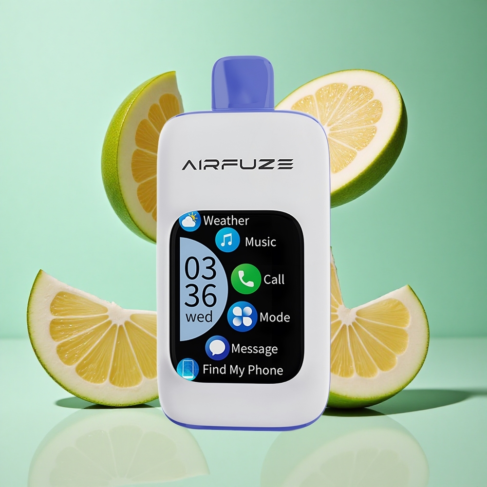 AirFuze Smart 30000 Puffs Miami Mint Disposable Vape UK wholesale vapes with 2.01"TFT Touch Screen