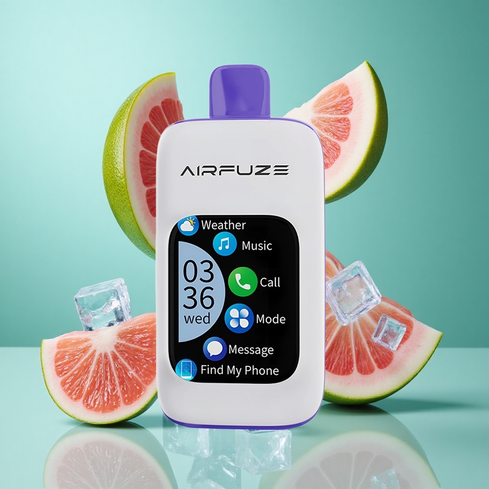 AirFuze Smart Pro 40000 Puffs Blue Razz Ice UK Wholesale Vapes with Smartphone Integration & Rechargeable Battery