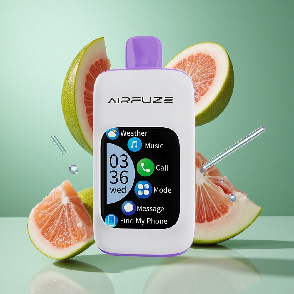 AirFuze Smart Pro 40000 Puffs Grape Burst UK Wholesale Vapes with Smartphone Integration & 3 Vaping Modes