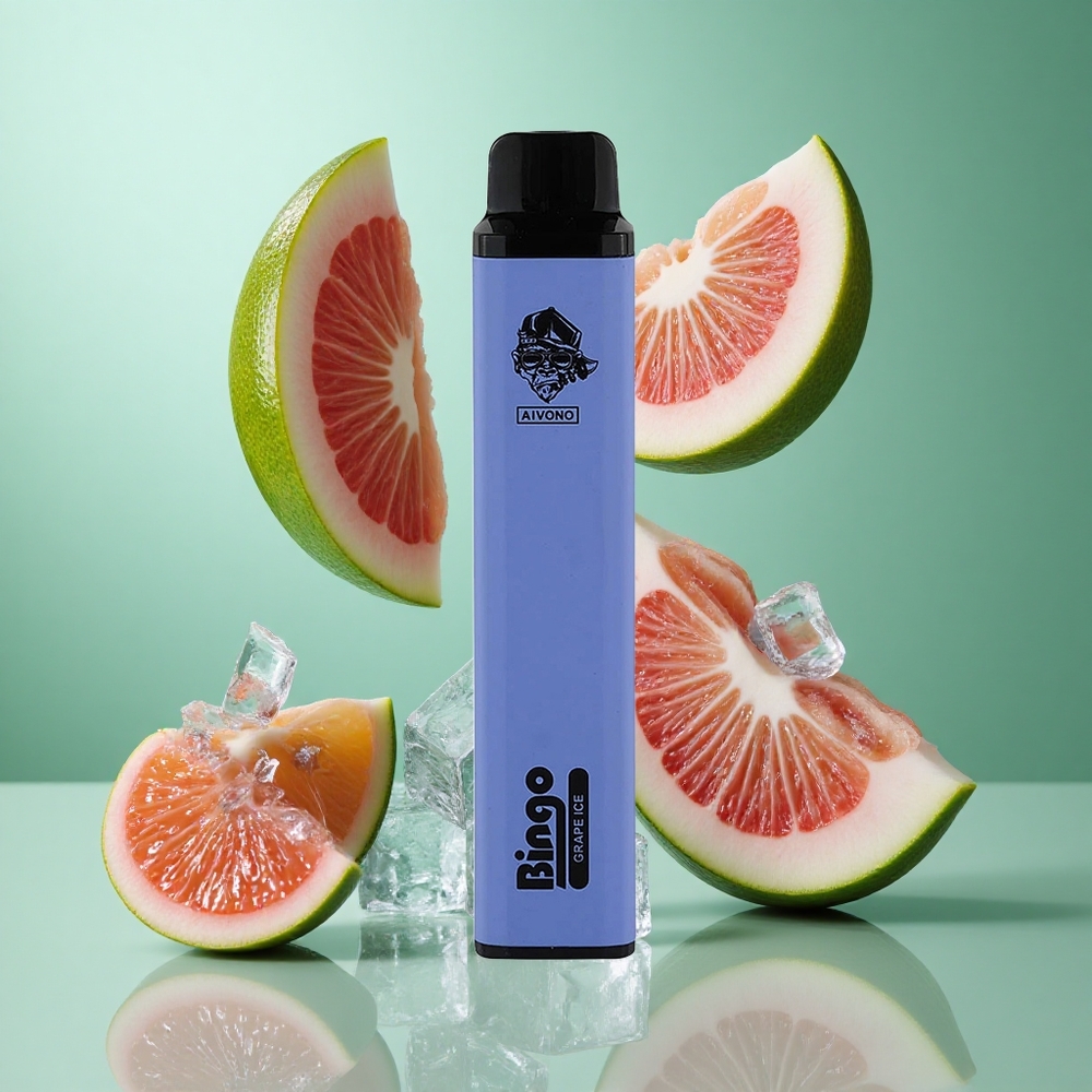 Aivono AIM BINGO 4000 Puffs Grape Ice UK Wholesale Vapes 1000mAh Rechargeable