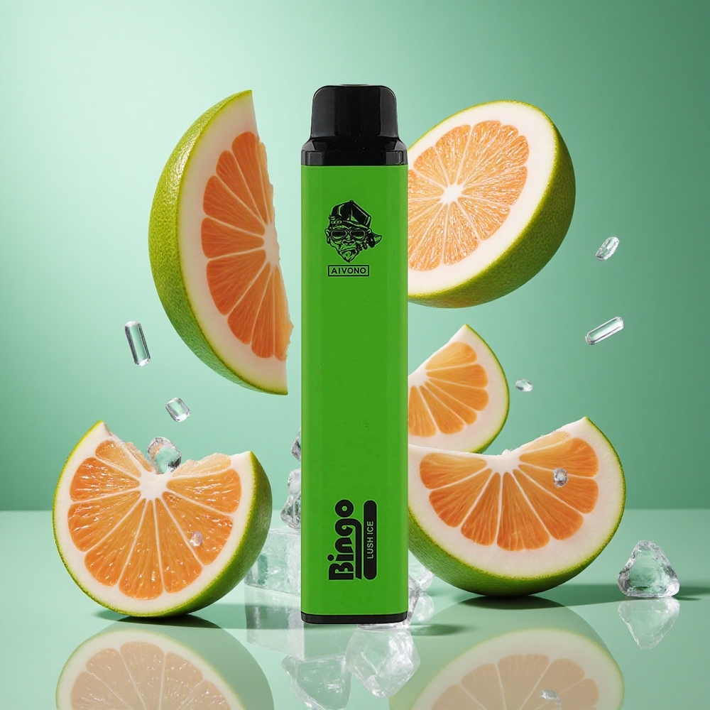 Aivono Aim Bingo 4000 Puffs Disposable Vape Lush Ice UK Wholesale Vapes 1000mAh Rechargeable Battery