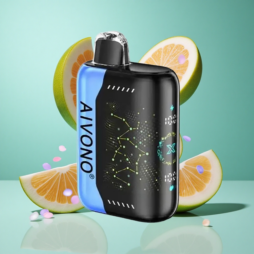 Aivono AIM BOOM 25000 Puffs Blue Rancher UK Wholesale Vapes 28ml E-Liquid Type-C Charging