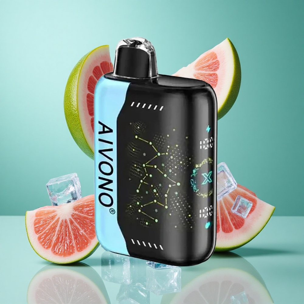 Aivono AIM BOOM 25000 Puffs Blue Razz Ice UK Wholesale Vapes Type-C Charging 650mAh