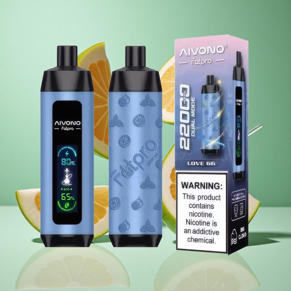 Aivono AIM FATPRO 22000 Puffs Love 66 UK Wholesale Vapes 28ml 10 Flavors