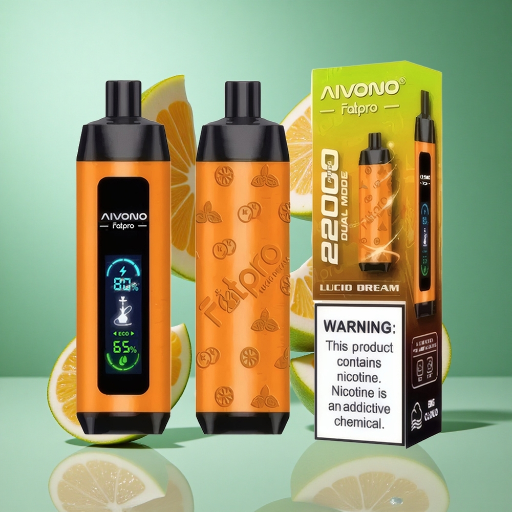 Aivono AIM FATPRO 22000 Puffs Lucid Dream UK Wholesale Vapes 28ml E-liquid 10 Flavors