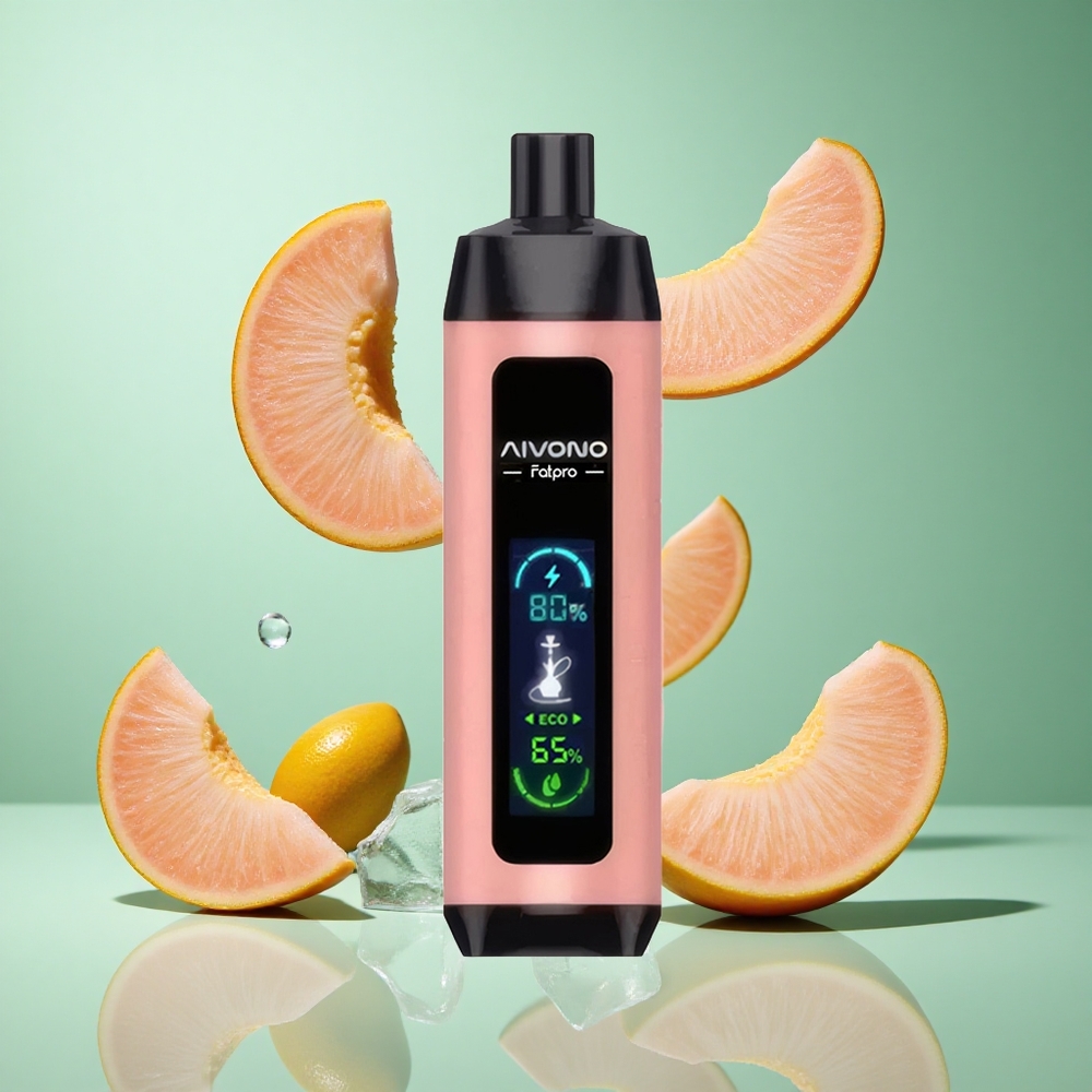 Aivono AIM FATPRO 22000 Puffs Peach Ice UK Wholesale Vapes Rechargeable Dual Modes