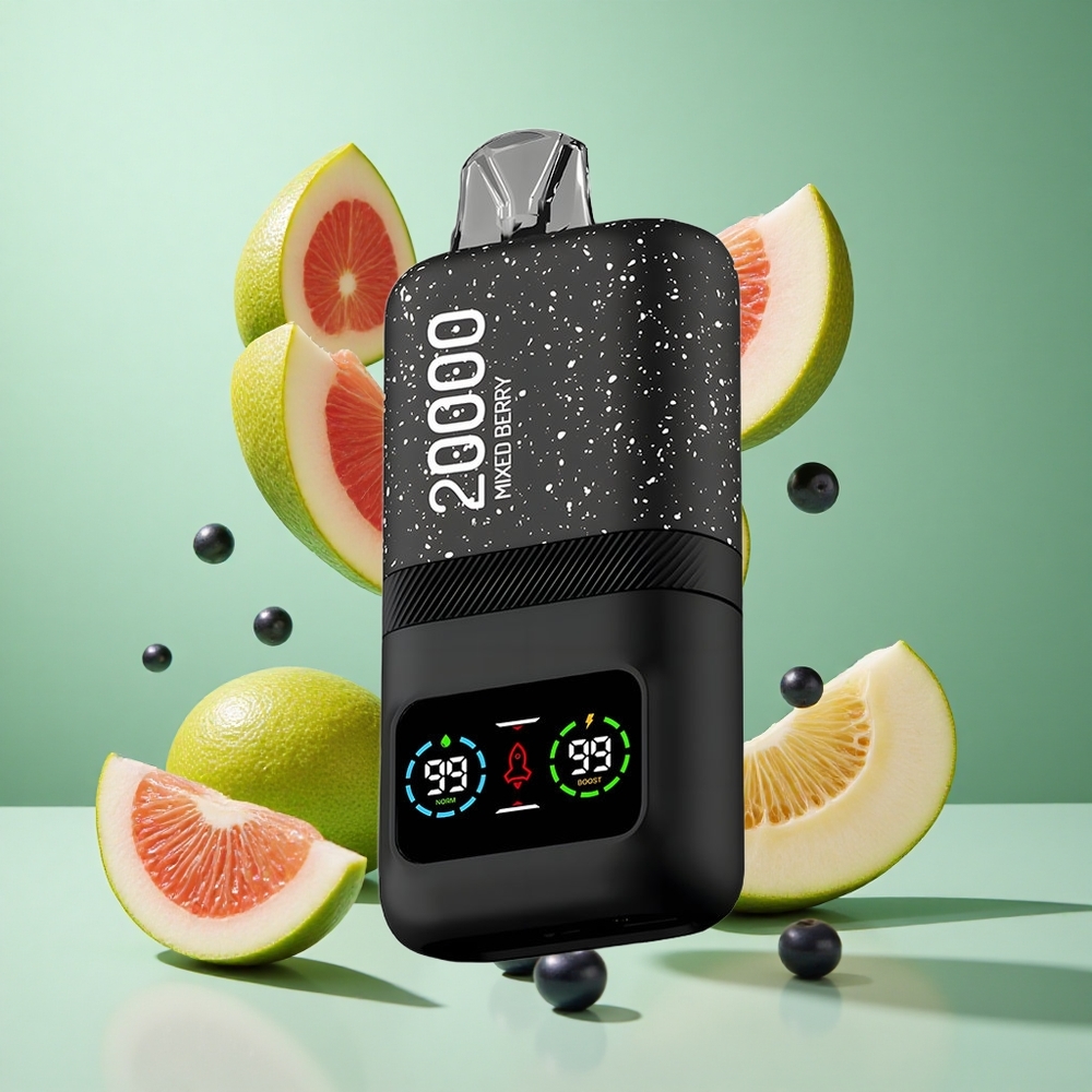 Aivono AIM MAGIC 20000 Puffs Mixed Berry UK Wholesale Vapes Dual Mesh Coils Type-C Rechargeable