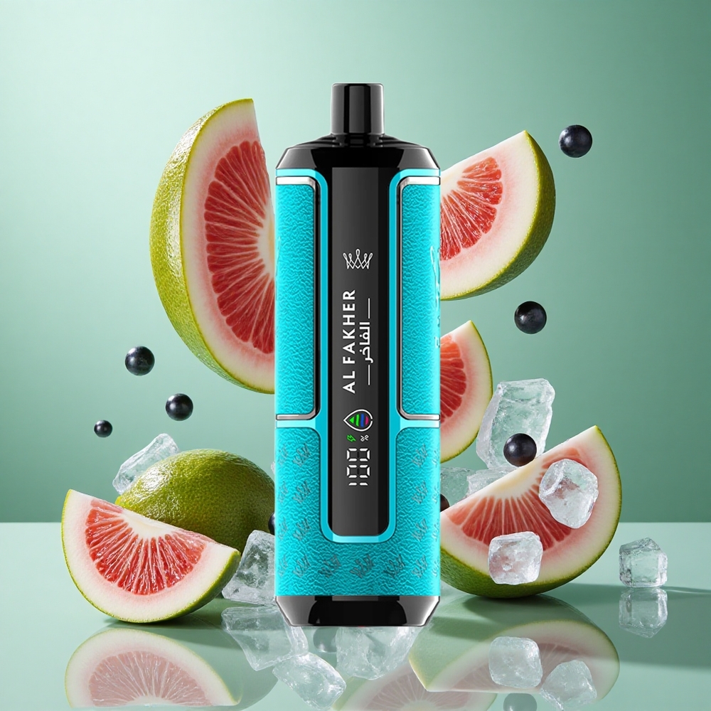 Al Fakher Crown Bar 15K Hypermax Blackcurrant Ice UK Wholesale Vapes 22ml 15K Puffs