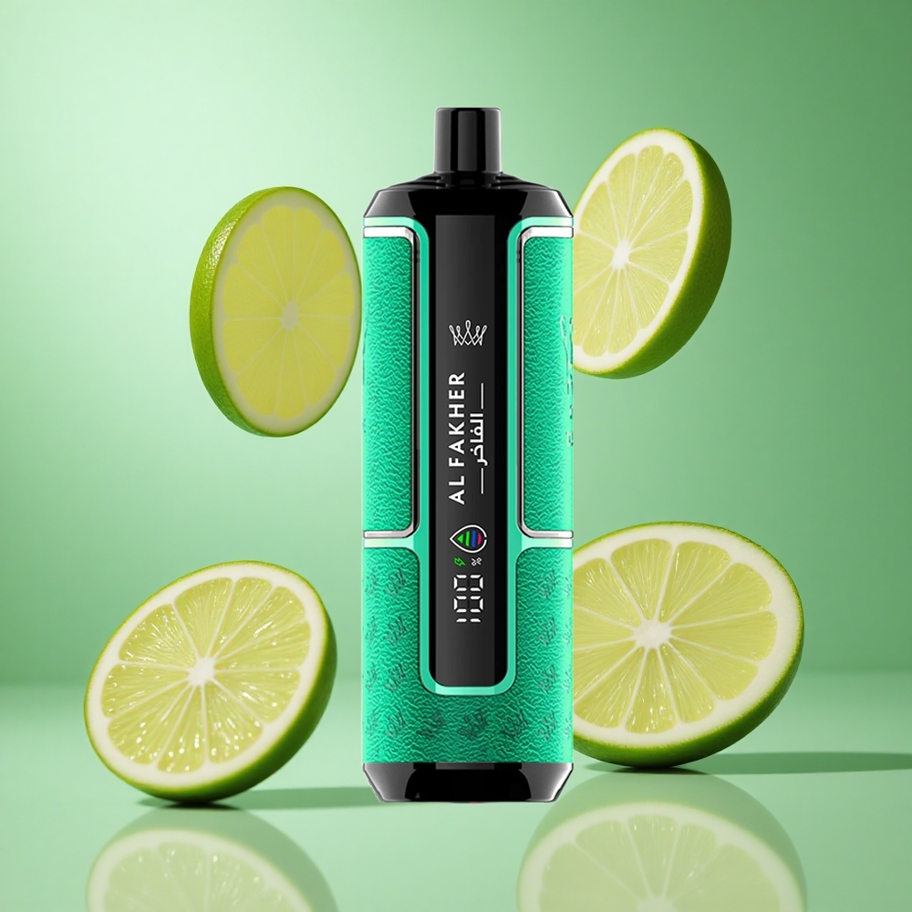 Al Fakher Crown Bar 15K Hypermax Lemon Lime UK wholesale vapes 22ml 15K puffs