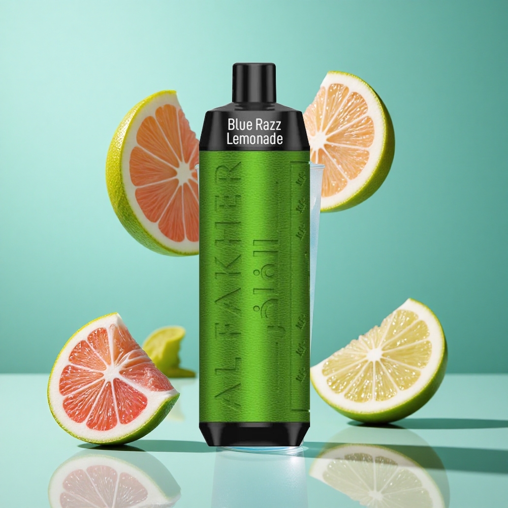 Al Fakher Crown Bar 8000 Blue Razz Lemonade UK wholesale vapes 18ml e-Liquid Capacity