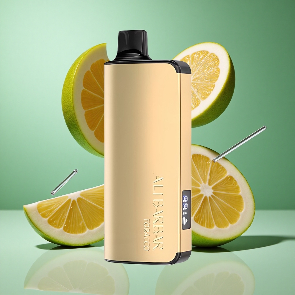 Alibarbar Ingot 9000 Puffs Tobacco UK Wholesale Vapes with 22ml E-liquid & LED Display