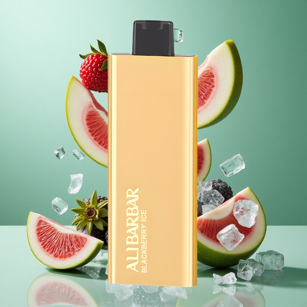 Alibarbar Pandora 7000 Puffs Blackberry Ice Disposable Vape UK wholesale vapes 17ml E-liquid