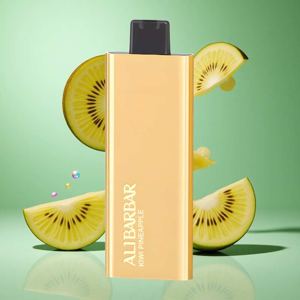 Alibarbar Pandora 7000 Puffs Kiwi Pineapple Disposable Vape UK Wholesale Vapes 17ml E-liquid