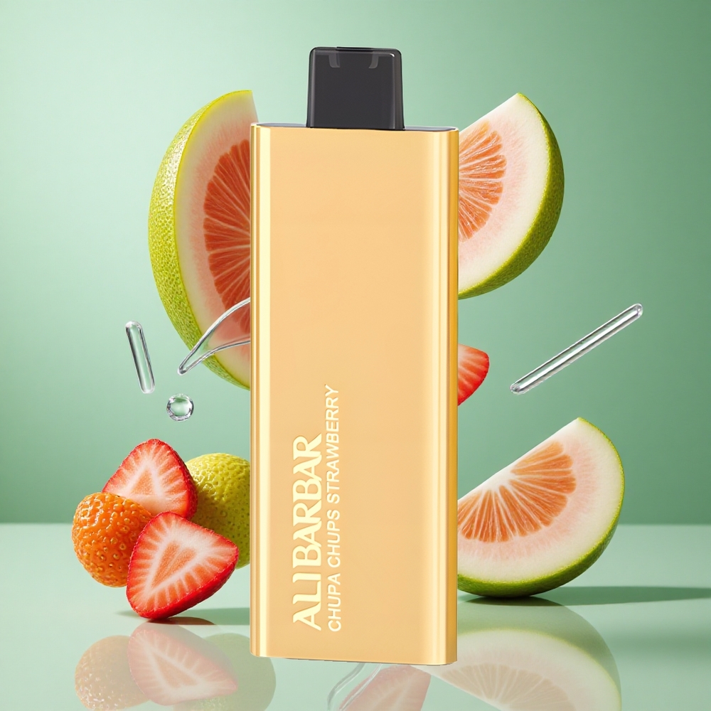 Alibarbar Pandora 7000 Puffs Strawberry Chupa Chups Disposable Vape UK Wholesale Vapes 17ml E-Liquid