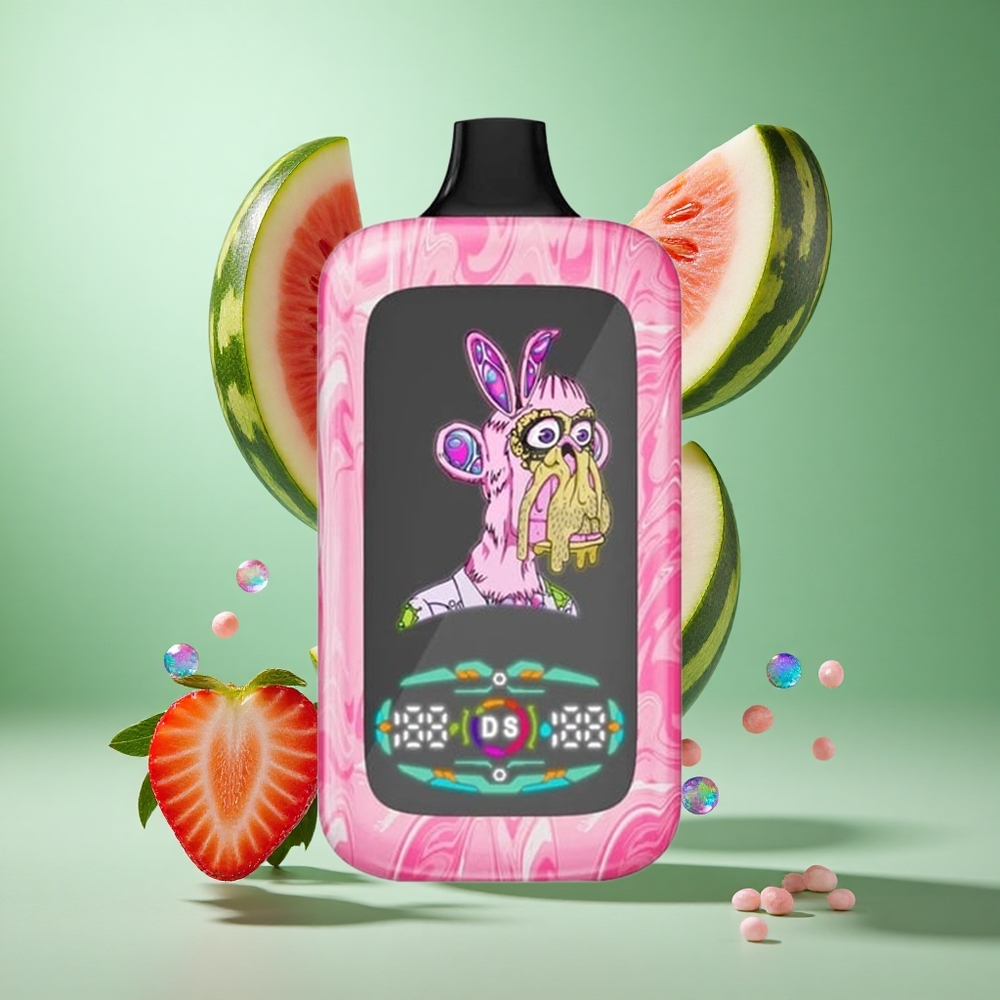 Fumot Digital Monkey 20000/40000 Strawberry Watermelon UK wholesale vapes Dual Mesh Coil