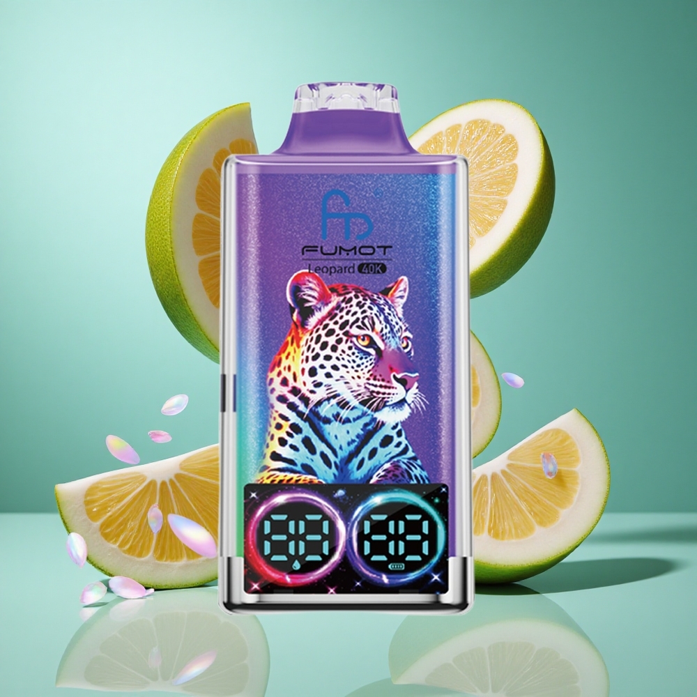 Fumot Leopard 40K Puffs Mr Blue UK wholesale vapes Dual Mesh Type-C