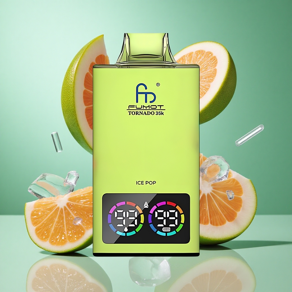 Fumot Tornado 35000 Ice Pop Dual Mesh Coil UK wholesale vapes