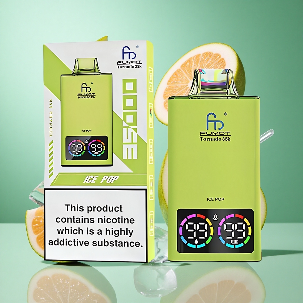 Fumot Tornado 35000 Ice Pop Dual Mesh Coil UK wholesale vapes