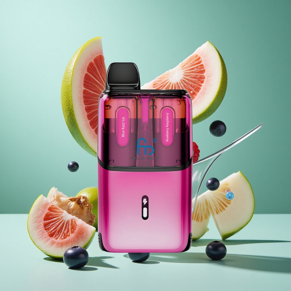 Fumot Ultra T32000 Blue Razz Ice - Blueberry Raspberry 32000 Puffs UK Wholesale Vapes Type-C Fast Charging
