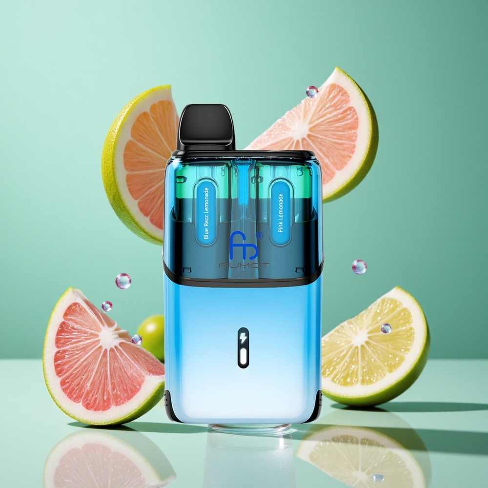 Fumot Ultra T32000 Disposable Vape 32000 Puffs Blue Razz Lemonade - Pink Lemonade UK wholesale vapes 800mAh Battery