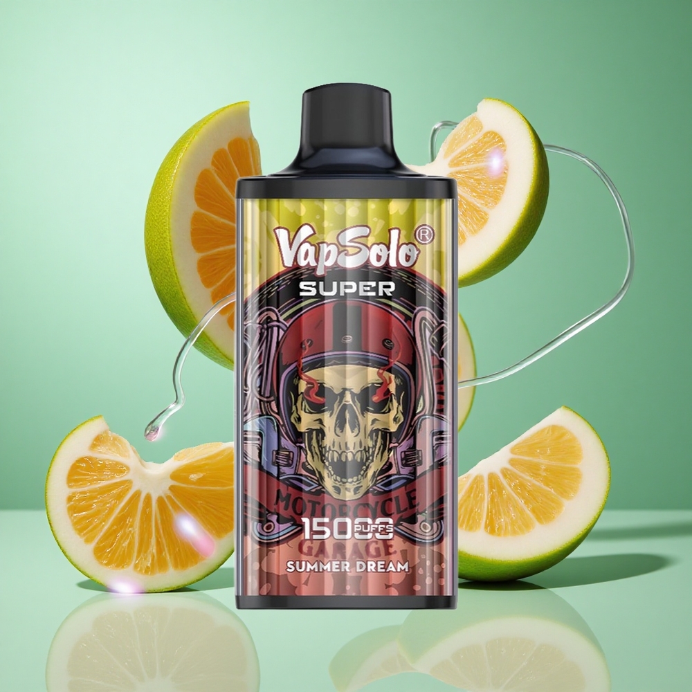 Vapsolo Super 15000 Puffs Summer Dream UK wholesale vapes 40ml 850mAh Type-C