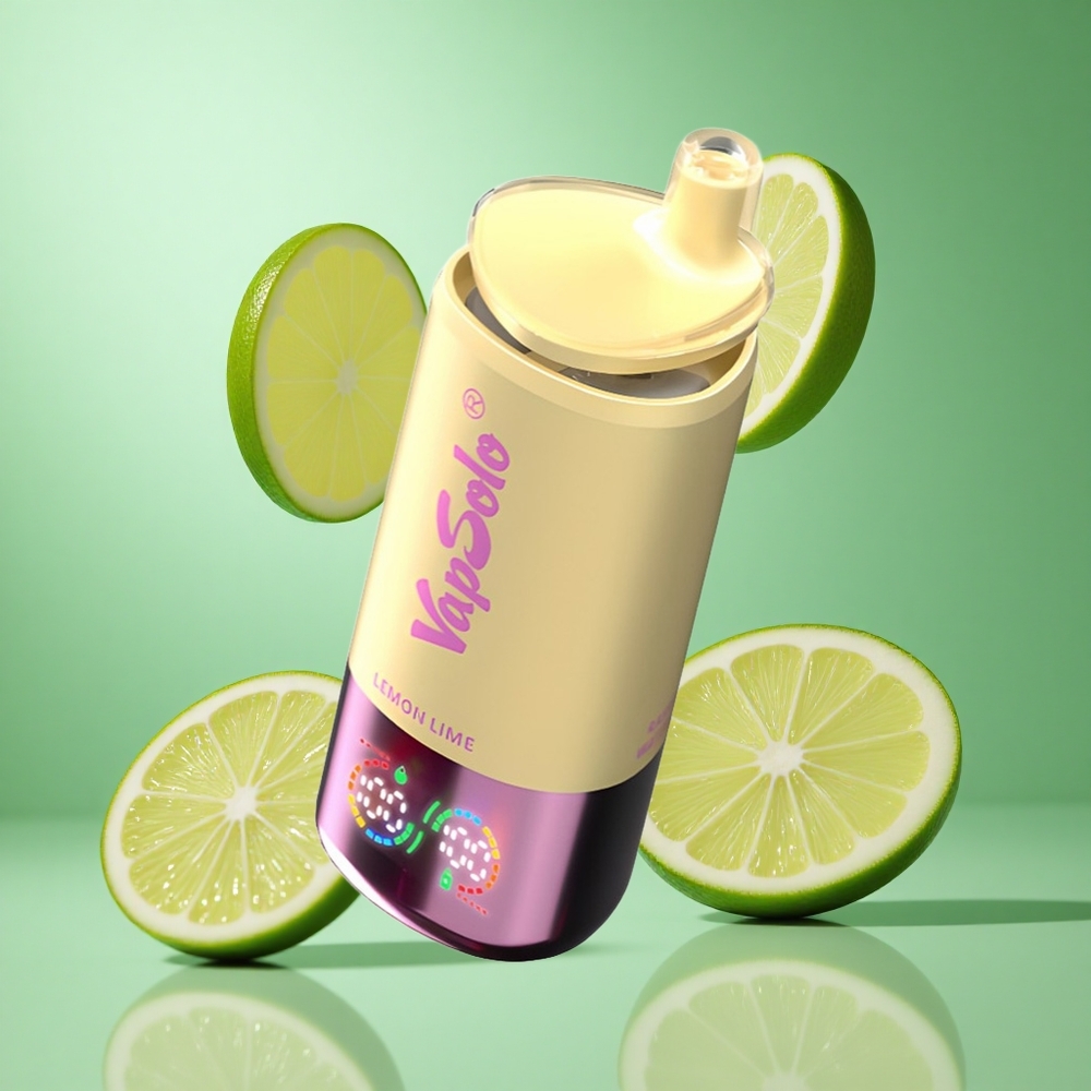 VapSolo Triple 30000 Puffs Lemon Lime UK wholesale vapes 40ml Type-C