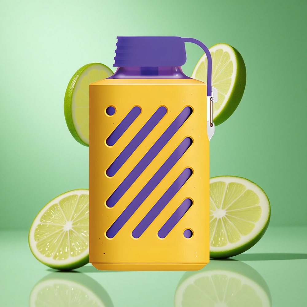 VOZOL GEAR 10000 Lemon Lime UK wholesale vapes Multi-Functional Buckle Mouth Piece Protection