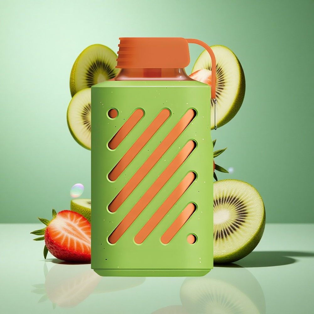 VOZOL GEAR 10000 Strawberry Kiwi UK wholesale vapes Multi-Functional Buckle Mouth Piece Protection